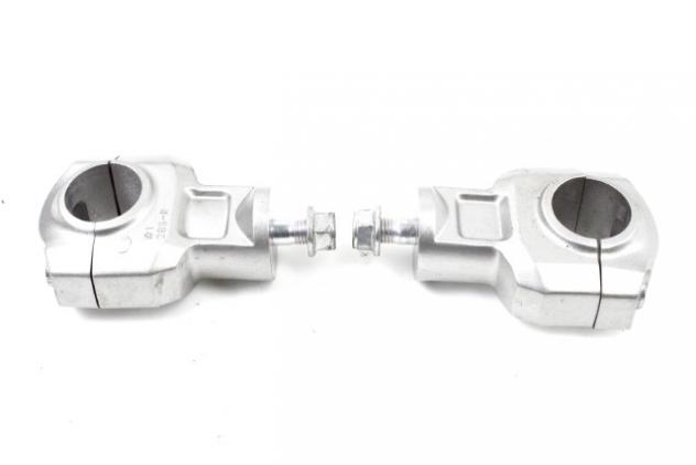 YAMAHA MT-10 B67248470100 B67248480100 RISER SUPPORTI MANUBRIO RN45 17 - 20 HANDLEBAR HOLDER - Foto 2