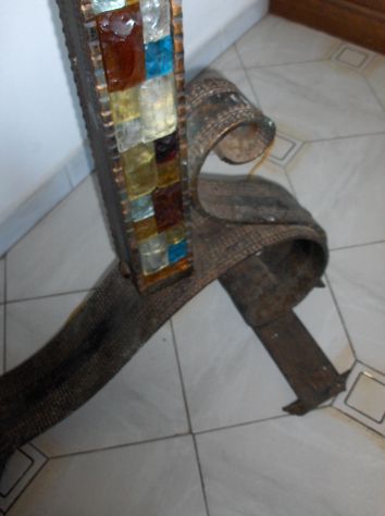 Lampadario da terra Antico Pezzo Unico - Foto 2