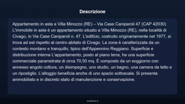 Immobile in asta di 70 m² in vendita a Villa Minozzo - Foto 8
