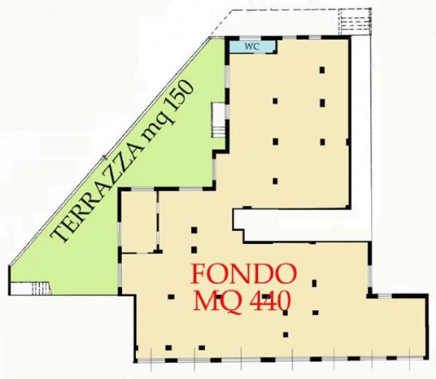 Locale comm.le/Fondo in affitto a Cecina 190 mq  Rif: 174820