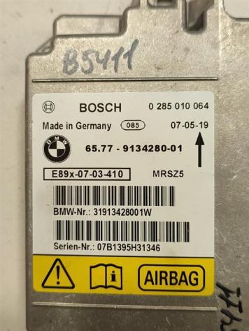 CENTRALINA AIRBAG BMW Serie 3 E90 Berlina 6577 9134280 0285010064 N47D20C (0508) - Foto 2
