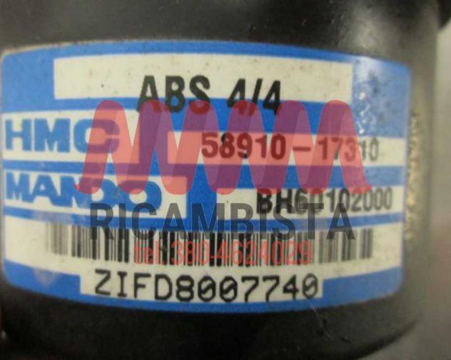 58910-17300 Hyundai Matrix centralina gruppo pompa ABS