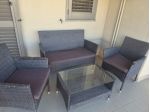 Set da esterno/giardino rattan