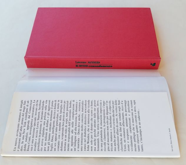 Il settimo comandamento di Lawrence Sanders Ed.Sperling &amp; Kupfer, 1993 perfetto - Foto 2