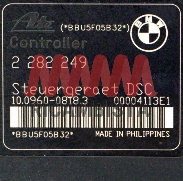 10020600794 BMW Serie 3 M3 Coupé aggregato gruppo pompa ABS riparazione - Foto 2