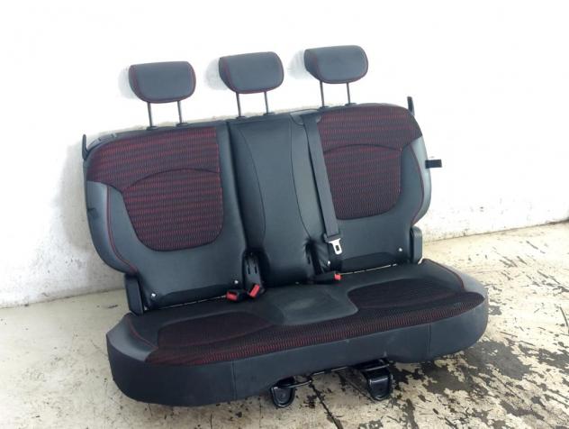 886516774R PANCHINA DIVANO SEDILI POSTERIORI IN PELLE E TESSUTO RENAULT CAPTUR 1.5 D 66KW AUT 5P (2016) RICAMBIO USATO - Foto 2