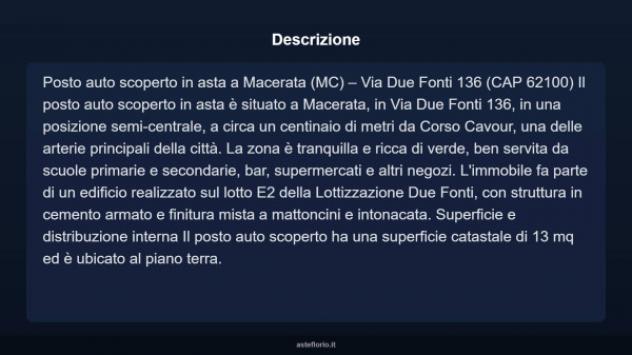 Immobile in asta di 13 m² in vendita a Macerata - Foto 5