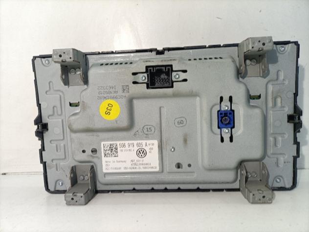 DISPLAY MULTIFUNZIONE COMPUTER DI BORDO VOLKSWAGEN Polo 6° Serie 5G6919605B CHYB (17) - Foto 6