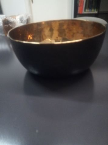 Coppa in bronzo martellato - Foto 2