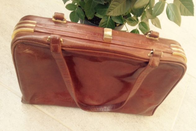 Borsa pelle Arianna originale - vintage anni '70 - Foto 4