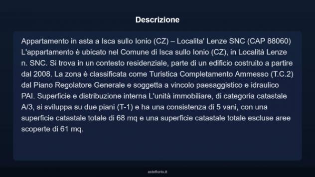 Immobile in asta di 68 m² in vendita a Isca sullo Ionio - Foto 4
