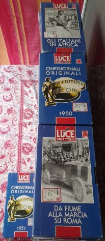 istituto luce vhs storiche dei vari periodi 43 cassette - Foto 6
