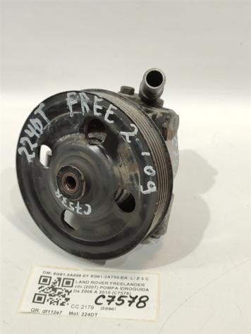 POMPA IDROGUIDA LAND ROVER Freelander 3° Serie 6G91-3A696-EF 6G91-3A733-EA 224DT diesel 2179 (0611)