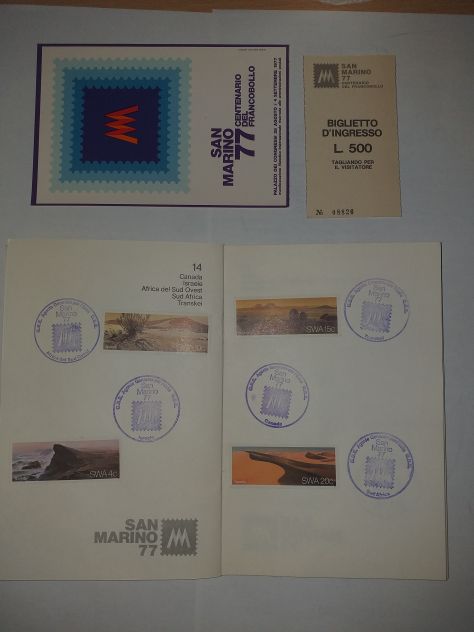 LIBRETTO FILATELICO SAN MARINO 1977 - Foto 8