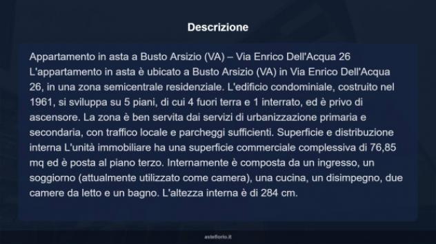 Immobile in asta di 76 m² in vendita a Busto Arsizio - Foto 15