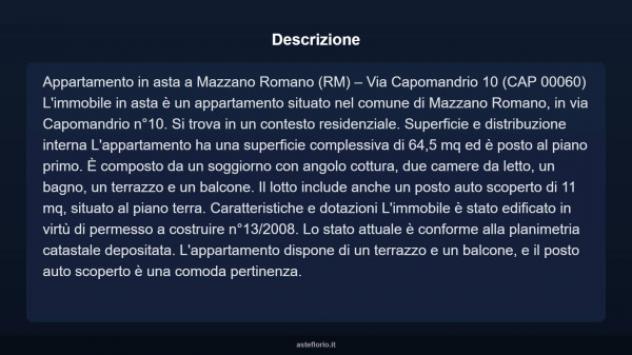 Immobile in asta di 64 m² in vendita a Mazzano Romano - Foto 11
