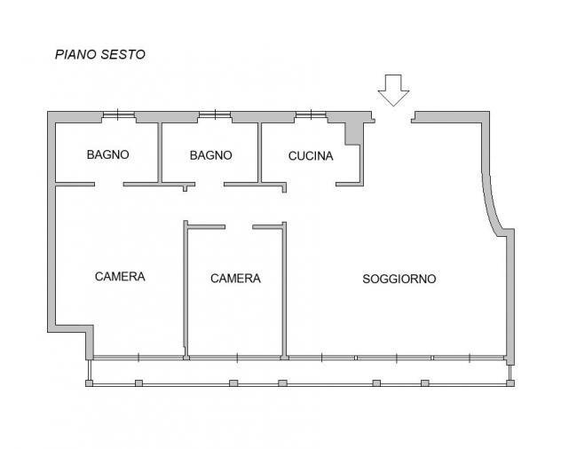 TRILOCALE RISTRUTTURATO - BRERA - Foto 20