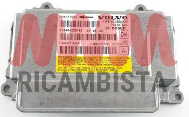 0285011881 Volvo S60 centralina airbag