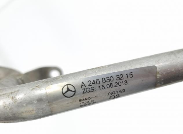 TUBO COMPRESSORE EVAPORATORE A/C MERCEDES Classe B W246 2° Serie A2468303215 OM 607.951 Diesel 1500 (12) - Foto 3
