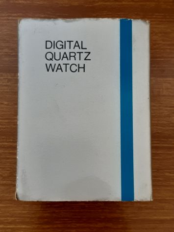 OROLOGIO CALCOLATRICE DIGITALE VINTAGE LCD ANNI '80 - Foto 5