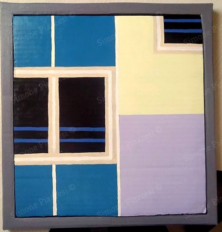 Quadro di Simone Piazzesi - FINESTRE #3 (2026)