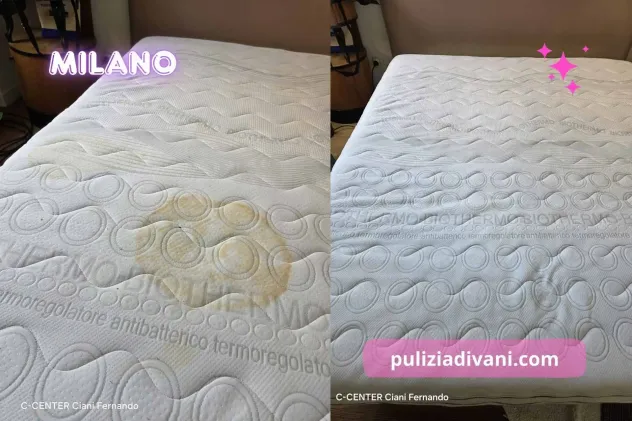 PULIZIA MATERASSI VIA ALBANI MILANO