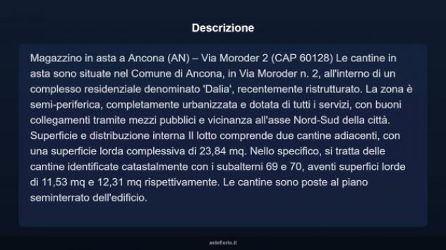 Immobile in asta di 23 m² in vendita a Ancona - Foto 4