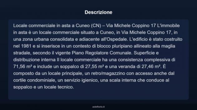 Immobile in asta di 141 m² in vendita a Cuneo - Foto 4