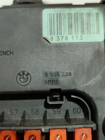 CENTRALINA PORTA FUSIBILI BMW Z4 E85/E86 8378113 6905228 N46B20B benzina 1995 (0209) - Foto 5