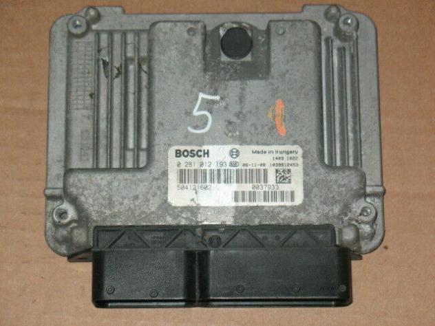 0281012193 ECU CENTRALINA IVECO DAILY 2.3 , 3.0 0281012193 504121602