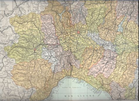 ANNI '40 N 14 CARTE GEOGRAFICHE ITALIA DA ATLANTE DE AGOSTINI - Foto 3