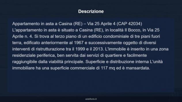 Immobile in asta di 117 m² in vendita a Casina - Foto 7