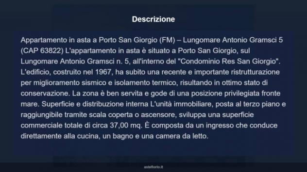 Immobile in asta di 37 m² in vendita a Porto San Giorgio - Foto 17