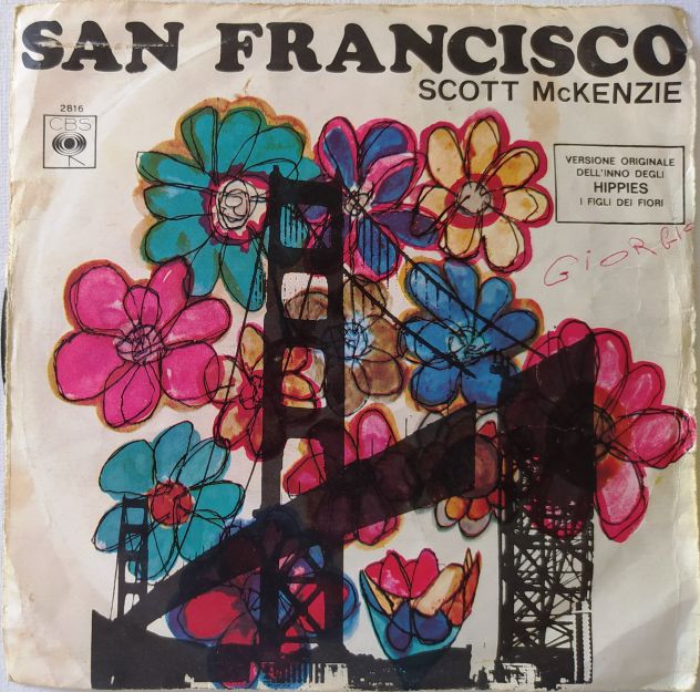 Scott McKenzie -San Francisco + What's the Difference -45rpm -1967