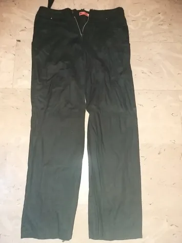 lotto 2 pantaloni uomo taglia l nazzaro. 1 in lino 1 in cotone leggero Entrambi - Foto 2
