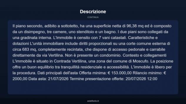 Immobile in asta di 197 m² con più di 5 locali in vendita a Moscufo - Foto 4