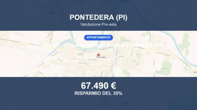Immobile in asta di 139 m² con più di 5 locali in vendita a Pontedera