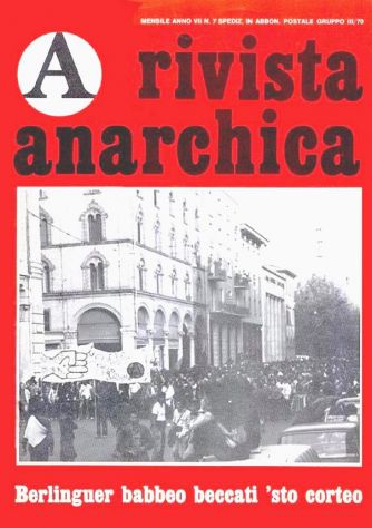 A (Cerchiata) Rivista Anarchica - Foto 5