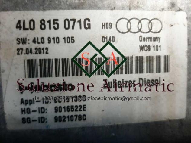 4L0815071G Audi Q7 motorino riscaldatore da parcheggio Webasto - Foto 2