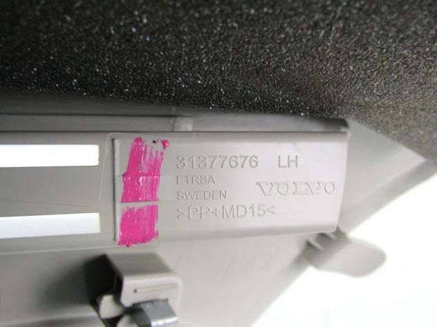 31377676 RIVESTIMENTO MONTANTE INTERNO POSTERIORE SINISTRO VOLVO V90 SW 2.0 D 4X4 173KW AUT 5P (2016) RICAMBIO USATO - Foto 2