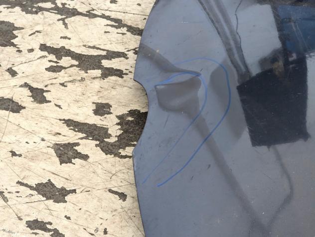 1774791 COFANO ANTERIORE FORD FIESTA 1.2 B 60KW 5M 5P (2008) RICAMBIO USATO AMMACCATO - Foto 9