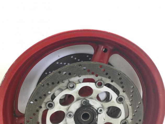 SUZUKI GSX-R N S 750 CERCHIO RUOTA ANTERIORE 17 X 3.50 - NO DISCHI 1992 1995 - Foto 3