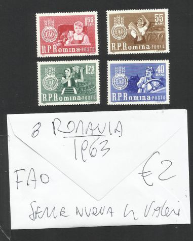 Francobolli della Romania in busta - Foto 4