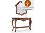 Fabbrica Mobili Classici Bagno Brescia cod 006 Nuovo in Legno Massello