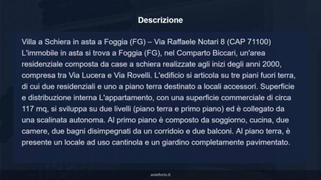 Immobile in asta di 117 m², box auto in vendita a Foggia - Foto 11