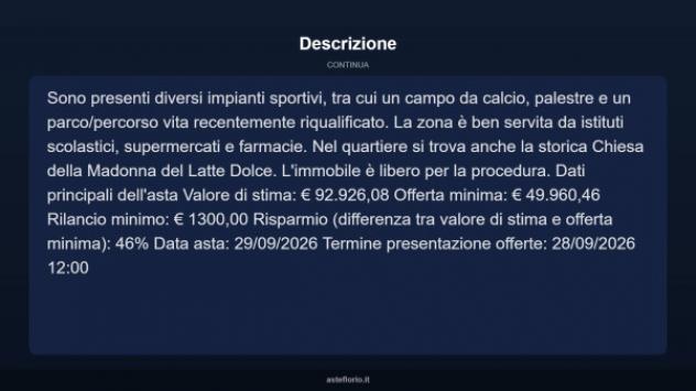 Immobile in asta di 85 m² in vendita a Sassari - Foto 13