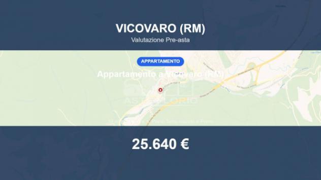Immobile in asta di 39 m² in vendita a Vicovaro