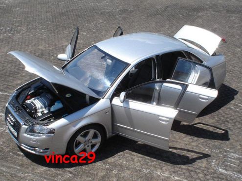 AUDI A4 3.2 quattro 1:18 SILVER - KYOSHO - MINICHAMPS - Foto 3