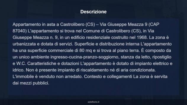 Immobile in asta di 80 m² in vendita a Castrolibero - Foto 17