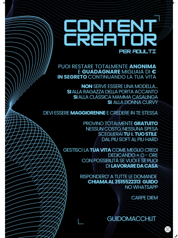 Se vuoi cambiare la tua vita e guadagnare migliaia di €...